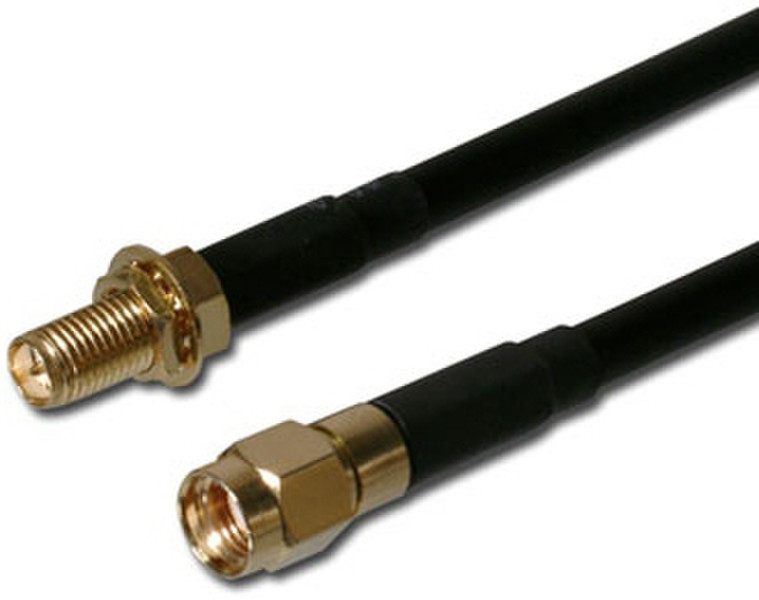 ROLINE AK ANT WLAN 1M C200 1m RP-SMA RP-SMA Black coaxial cable