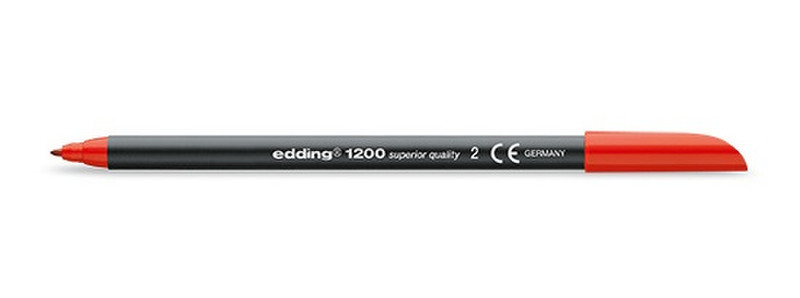 Edding 1200 Red 10pc(s) fineliner