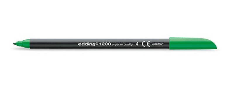 Edding 1200 Зеленый 10шт капиллярная ручка