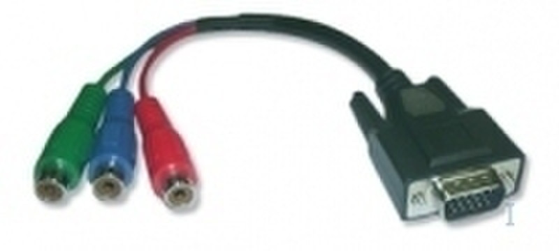 Kramer Electronics C-GM/3RVM-6 Molded VGA – 3 RCA 0.24M 1.8M 1.8м