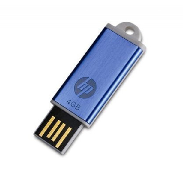 HP V135W 4ГБ USB 2.0 Type-A Синий USB флеш накопитель