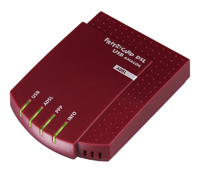 AVM FRITZ!Card DSL USB (Annex A) Verkabelt ISDN-Zugangsgerät