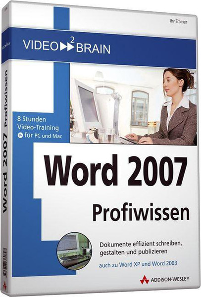 Pearson Education Word 2007 Profiwissen DEU руководство пользователя для ПО