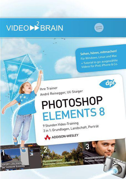 Pearson Education Adobe Photoshop Elements 8 DEU руководство пользователя для ПО