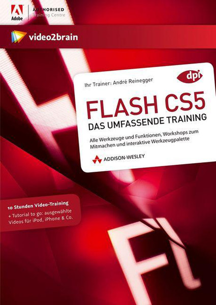 Pearson Education Adobe Flash CS5 German software manual