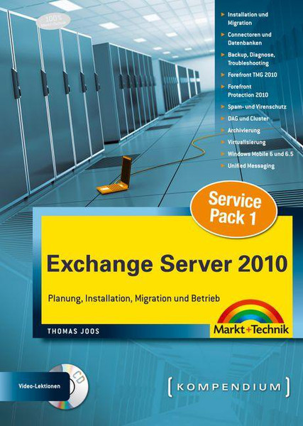 Pearson Education Exchange Server 2010 Deutsche Software-Handbuch