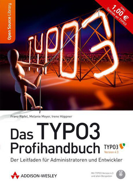 Pearson Education Das TYPO 3 Profihandbuch German software manual