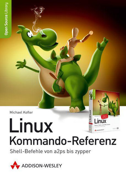 Pearson Education Linux Kommando-Referenz Deutsche Software-Handbuch