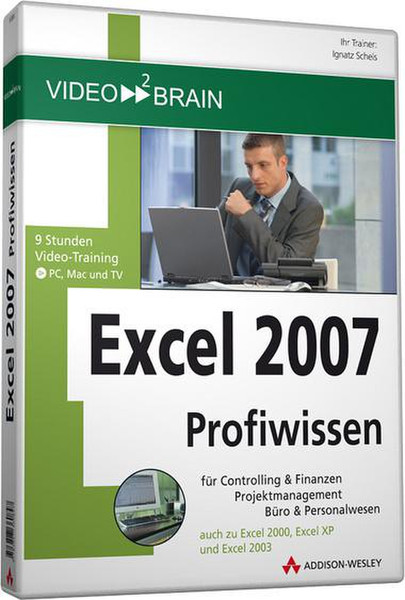 Pearson Education Excel 2007 Profiwissen German software manual