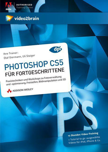 Pearson Education Adobe Photoshop CS5 German software manual