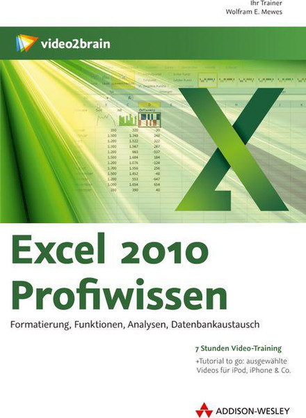 Pearson Education Excel 2010 Profiwissen German software manual