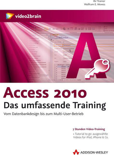 Pearson Education Access 2010 German software manual