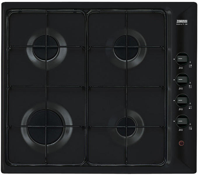 Zanussi ZGL63ITN built-in Gas Black hob