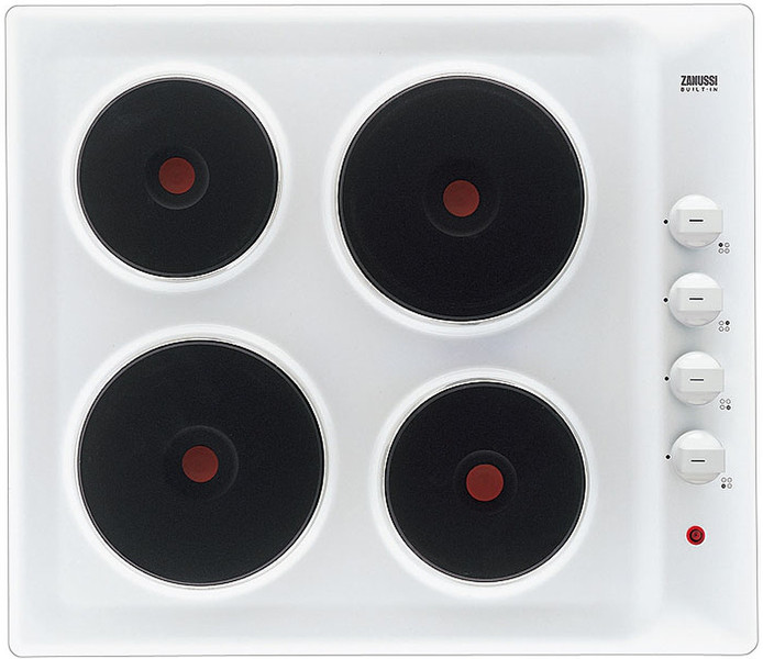 Zanussi ZEL63W built-in Electric White hob