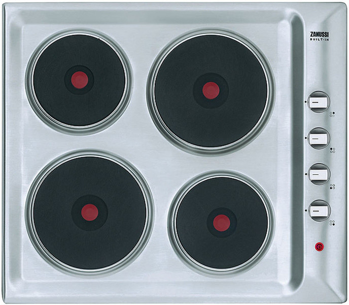 Zanussi ZEL63X built-in Electric Stainless steel hob