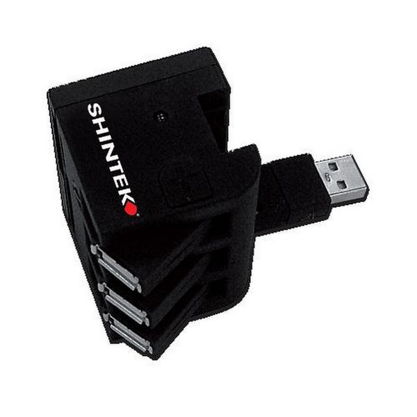 Shintek FHU32165 USB 2.0 Черный устройство для чтения карт флэш-памяти