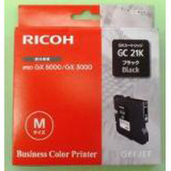 Ricoh Regular Yield Gel Cartridge Black 1.5k Черный струйный картридж