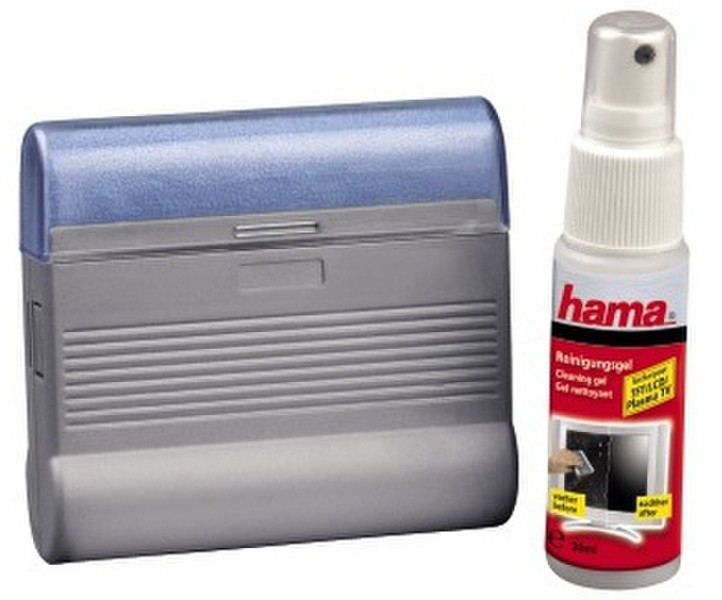 Hama 73011538 LCD/TFT/Plasma Equipment cleansing wet/dry cloths & liquid набор для чистки оборудования