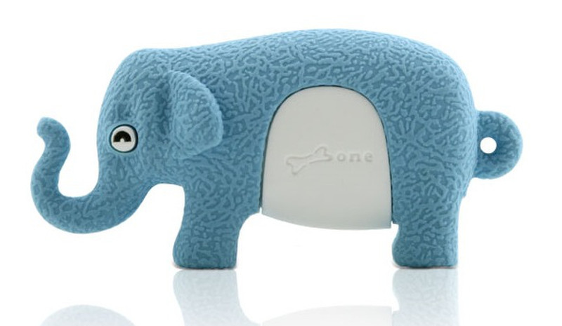 Fruitshop International Elephant Driver 4ГБ USB 2.0 Type-A Синий USB флеш накопитель