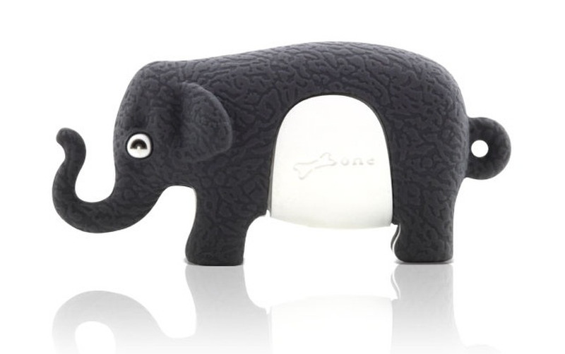 Fruitshop International Elephant Driver 8GB USB 2.0 Type-A Grey USB flash drive