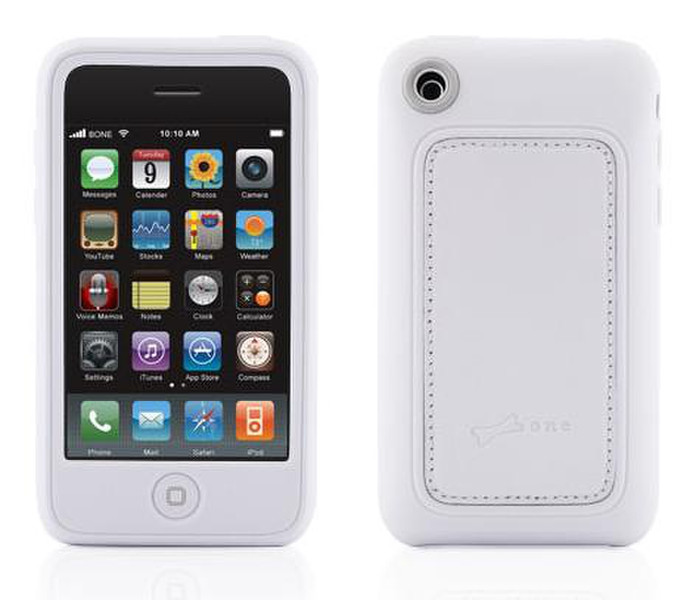 Fruitshop International Phone Leather 3GS White
