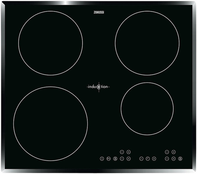 Zanussi ZIT64BV built-in Electric induction Black hob