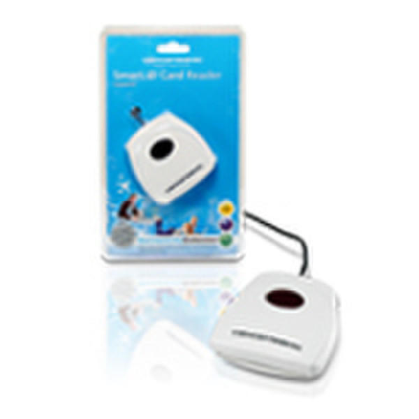 Conceptronic Smart ID Card Reader USB 2.0 Белый устройство для чтения карт флэш-памяти