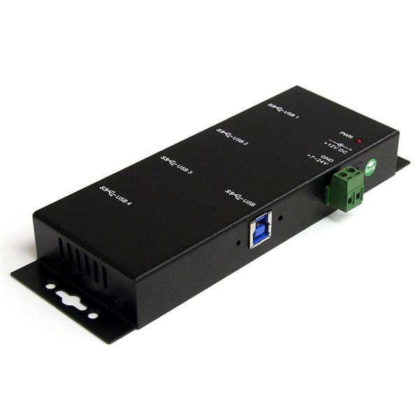 StarTech.com 4 Port Industrieller USB 3.0 Hub - Montierbar