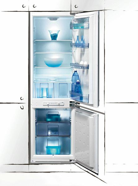 Baumatic BR23.8A Built-in 189L 75L A White fridge-freezer