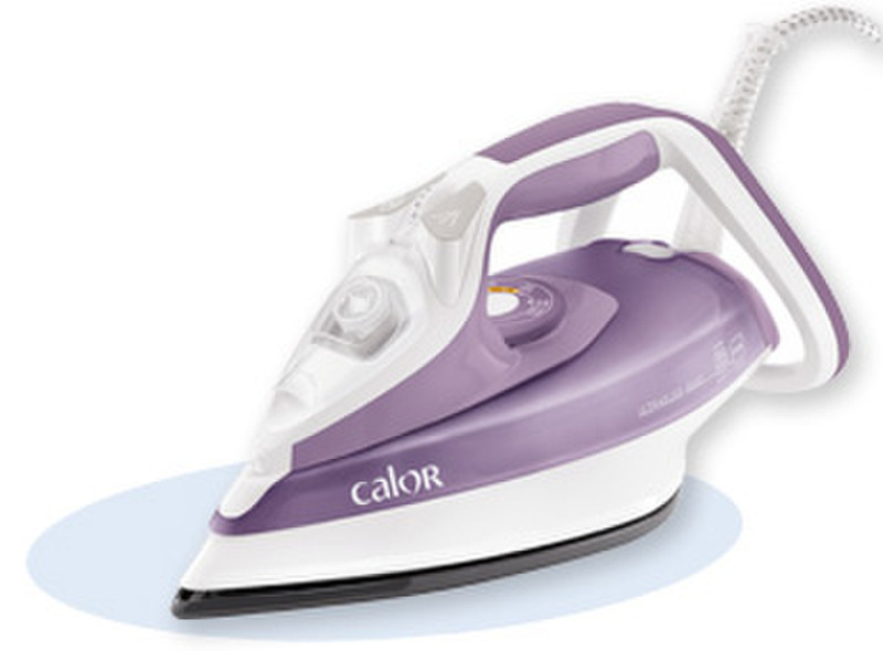 Calor FV4650 Dry & Steam iron Ultragliss soleplate 2200W Violet,White iron