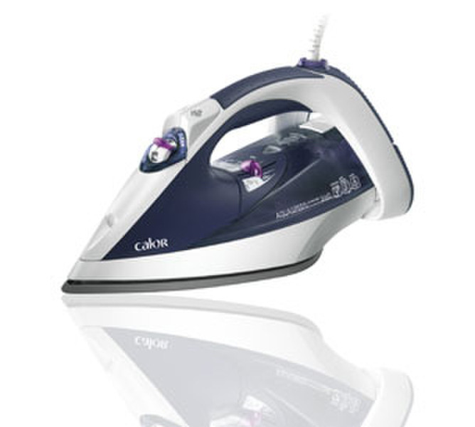 Calor Aquaspeed Ultracord 260 Dry & Steam iron 2400W Violet,White