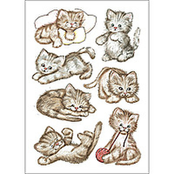 HERMA Decorative label DECOR sweet cat 3 sheets декоративная наклейка