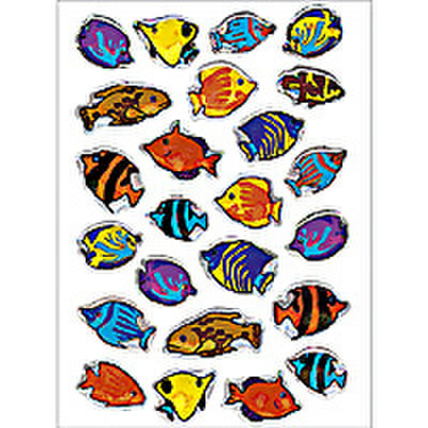 HERMA MAGIC stickers fishes stone 1 sheet decorative sticker