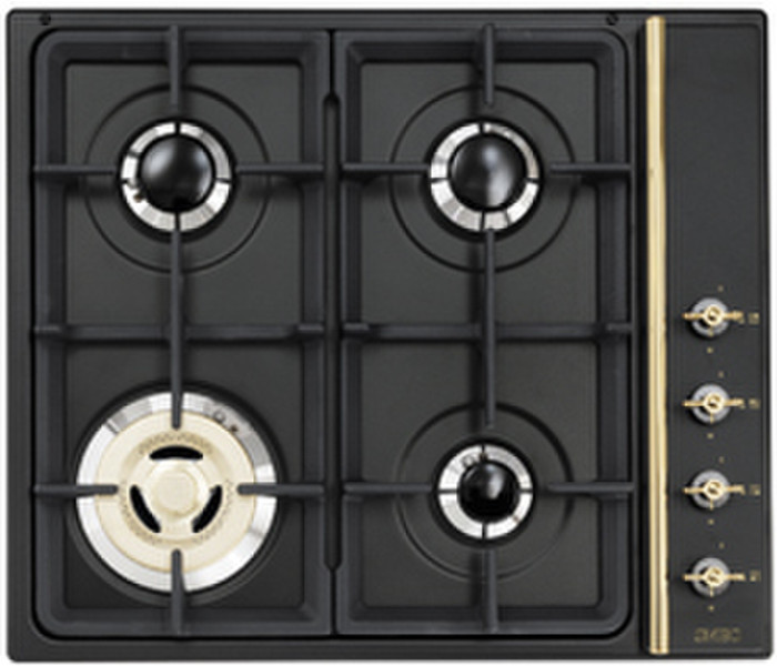 Smeg SR804AGH3 built-in Gas Black hob