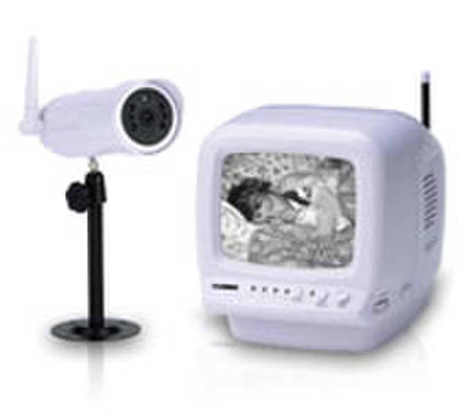 Lorex 2.4 GHz Wireless B/W 4-Channel Monitor / Camera System Sicherheitszugangskontrollsystem