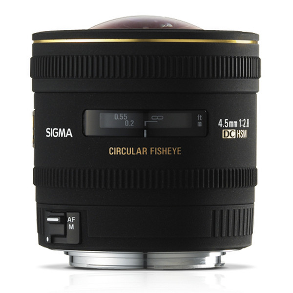 Sigma 4.5mm F2.8 EX DC HSM Circular Fisheye Черный