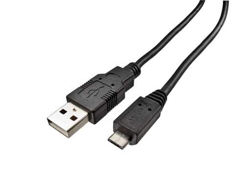 Trust 1.8m USB 2.0 1.8м USB A Micro-USB B Черный