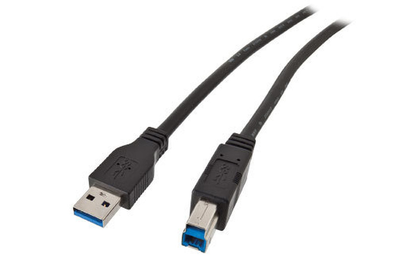 Trust 3m USB 3.0 3m USB A USB B Black