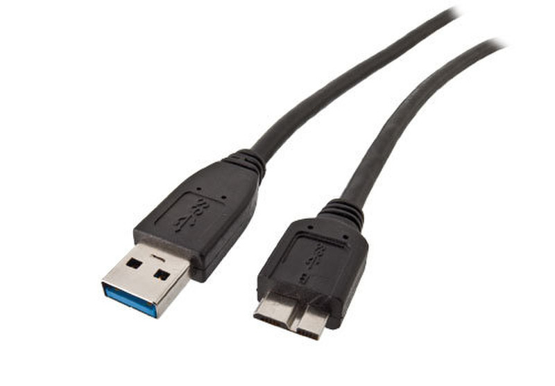 Trust Superspeed USB 3.0 Connect Cable for Micro-USB 3m USB A Micro-USB A Black