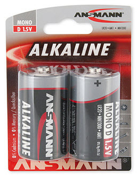 Ansmann Mono D Alkali 1.5V Wiederaufladbare Batterie