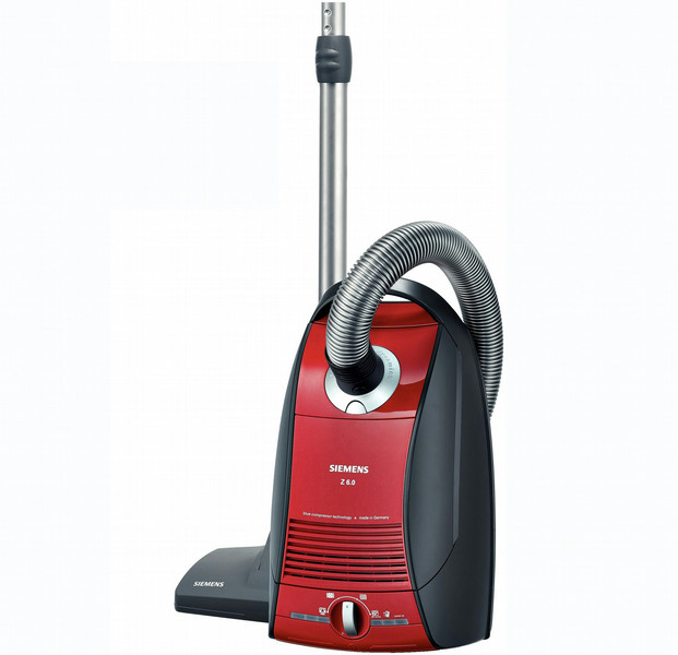 Siemens VSZ61260 5L 1200W Black,Red vacuum