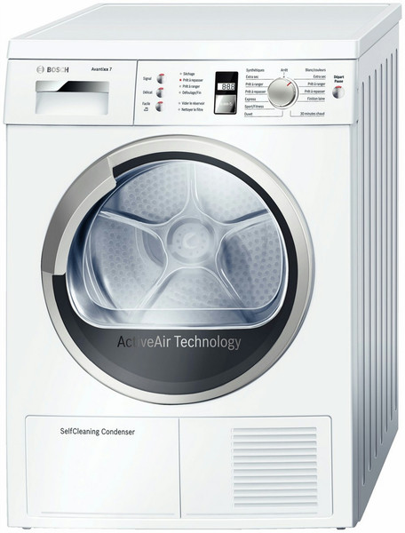 Bosch WTW86380FF freestanding Front-load 7kg A White tumble dryer
