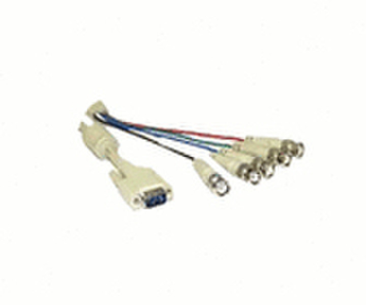 InLine 17940 40m VGA (D-Sub) 5 x BNC Beige Videokabel-Adapter