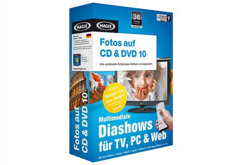 Magix Fotos auf CD & DVD 10