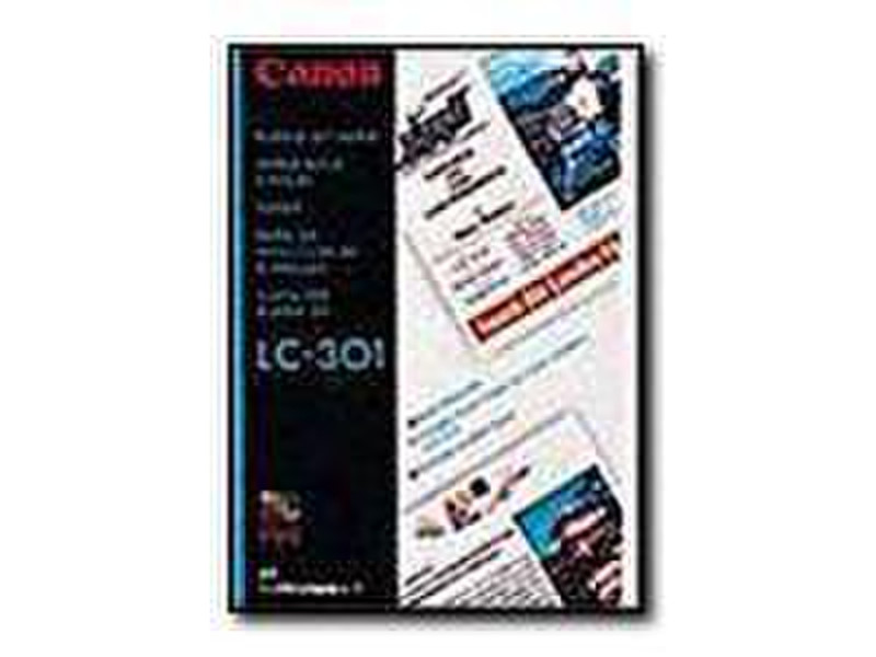 Canon Papier LC-301 A4 84g/m (200) wit dubbelzijdig Pak 200 vel inkjet paper