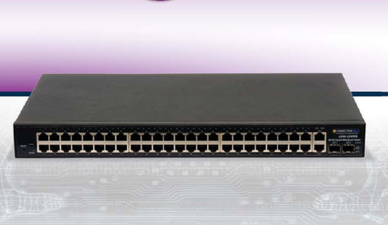 Connection N&C LS48-22WEB Black network switch