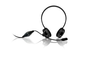 Sweex Neckband Headset Blackberry Black