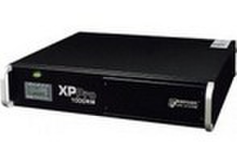 Infosec XP Pro RM, 600 VA 600VA Black uninterruptible power supply (UPS)