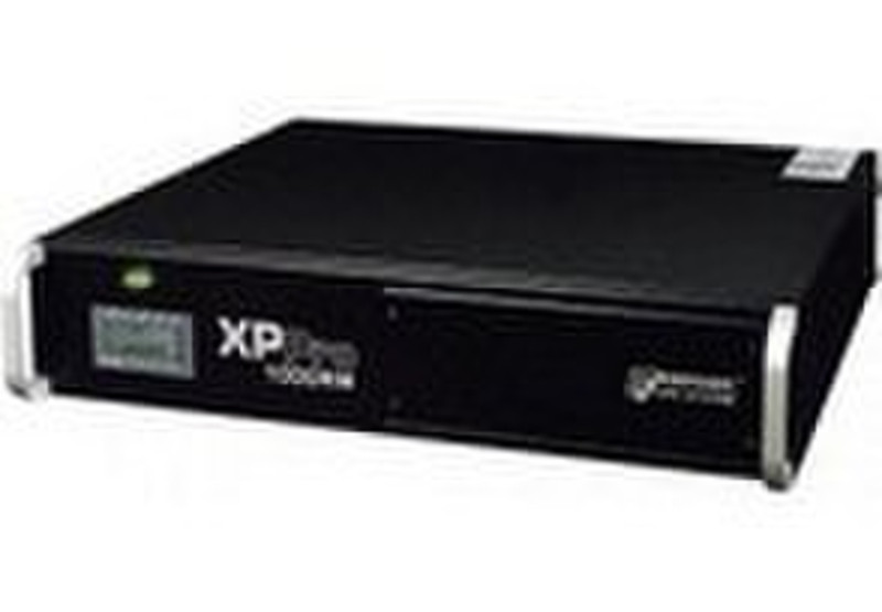 Infosec XP Pro RM, 600 VA 600VA Schwarz Unterbrechungsfreie Stromversorgung (UPS)