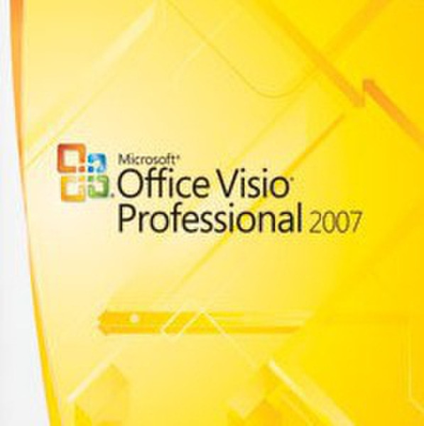 Microsoft Visio Professional 2007, DiskKit MVL, FIN